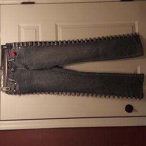 Juniors Plush Platinum jeans